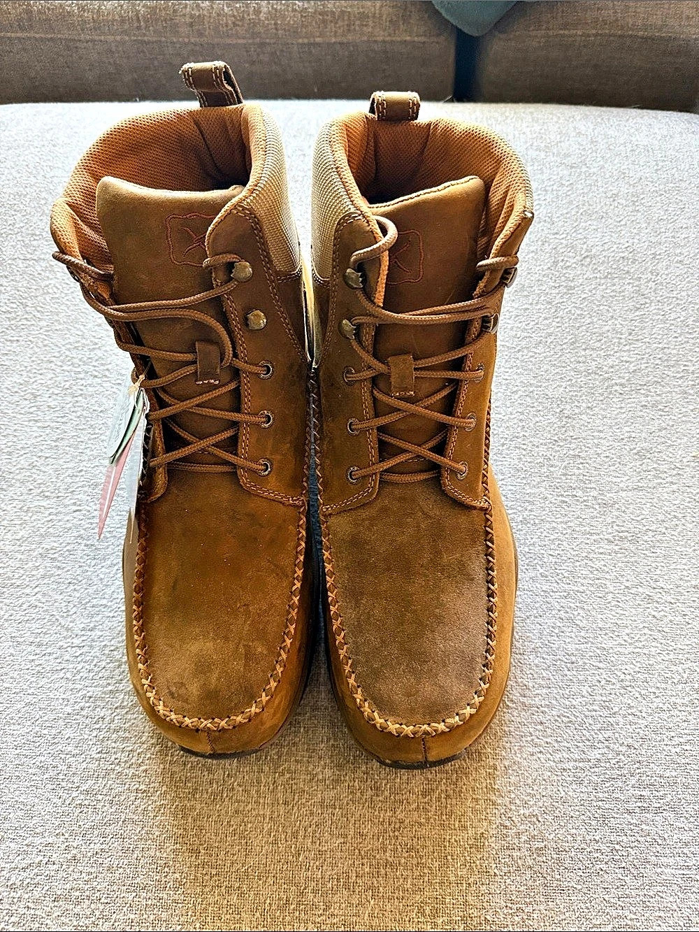 Twisted X Air-Cooled Memory Foam waterproof boots Brown Waterproof Boots US 12 W